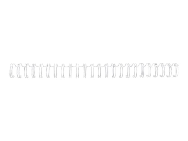 GBC WireBind - 8 mm - 24 ringer - A5 (148 x 210 mm) - 45 ark - hvit - 250 stk bindestreng