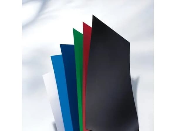 GBC PolyOpaque - A4 (210 x 297 mm) - 300 mikroner - mørk blå - 100 stk PVC-permomslag - for IBICO CombBind ibiMaster 250e
