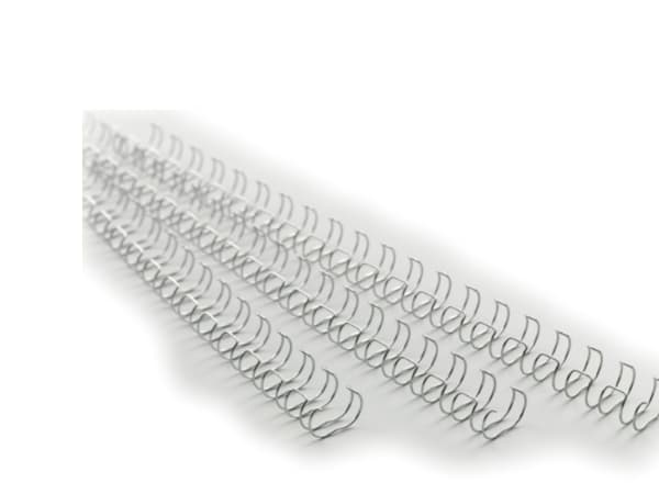 GBC MultiBind - 8 mm - 21 ringar - A4 (210 x 297 mm) - 70 ark - silver - 100 stk bindningstråd - för P/N: IB271212, IB271250