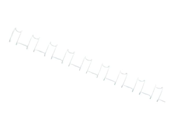 GBC MultiBind - 14 mm - 21 ringer - A4 (210 x 297 mm) - 130 ark - hvit - 100 stk bindestreng - for P/N: IB271212, IB271250