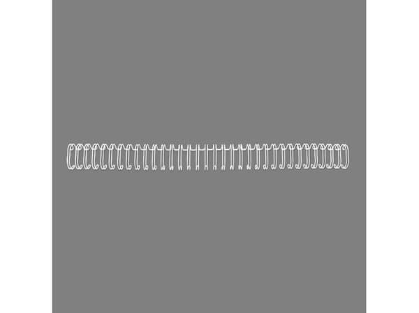 GBC WireBind - 11 mm - 34 ringer - A4 (210 x 297 mm) - 100 ark - hvit - 250 stk bindestreng