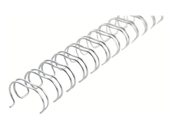 GBC WireBind - 11 mm - 34 ringer - A4 (210 x 297 mm) - 100 ark - hvit - 250 stk bindestreng