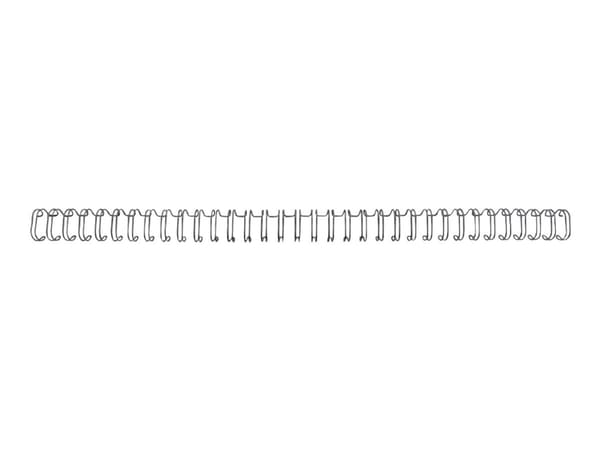 GBC RG810410, Musta, 55 arkkia, Metalli, A4, 6 mm, 100 kpl