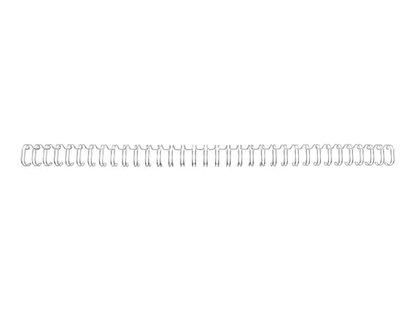 GBC WireBind - 5 mm - A4 (210 x 297 mm) - 35 ark - sølv - 250 stk bindestreng