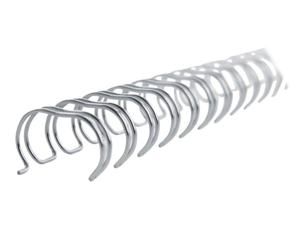 GBC WireBind - 5 mm - A4 (210 x 297 mm) - 35 ark - sølv - 250 stk bindestreng