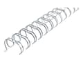 Miniatyrbild 4 av 5: GBC WireBind - 14 mm - 34 ringar - A4 (210 x 297 mm) - 125 ark - silver - 100 stk bindningstråd - för WireBind W20, W25E; Rexel WB606