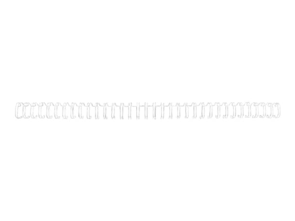 GBC WireBind - 12.5 mm - 34 ringer - A4 (210 x 297 mm) - 95 ark - hvit - 250 stk bindestreng