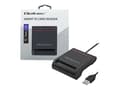 Miniatyrbild 3 av 5: Qoltec 50642 - SMART-kortläsare - USB 2.0 - svart