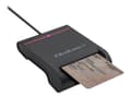 Miniatyrbild 4 av 5: Qoltec 50642 - SMART-kortläsare - USB 2.0 - svart