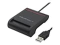 Miniatyrbild 1 av 5: Qoltec 50642 - SMART-kortläsare - USB 2.0 - svart