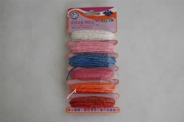 Koristeellinen raffia - itämaisia vaikutelmia ASTRA