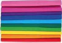 Happy Color Bibuła marszczona 50x200 mix 10 rolek