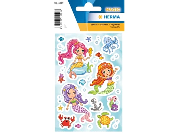 HERMA 15509, Muovi, Monivärinen, Kiinteä, Kupla, 27 kpl, 1 arkkia