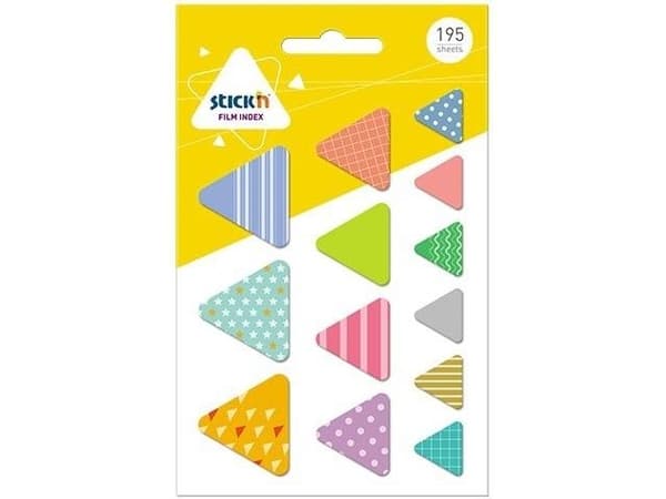 Stickn Tabs indekserer figurer Trekanter