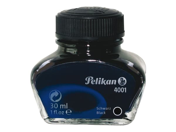 Pelikan 4001 - Blekk - briljant svart - 30 ml