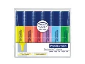 STAEDTLER Textsurfer classic - tekstinkirjoituskynä - värivalikoima - pigmenttimuste - 1-5 mm (6 kpl)