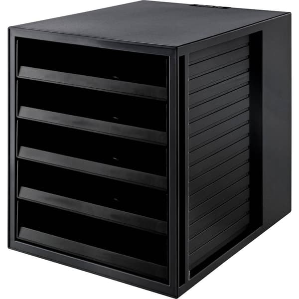 HAN KARMA 14018-13 Byrålådebox Svart DIN A4 Antal lådor: 5