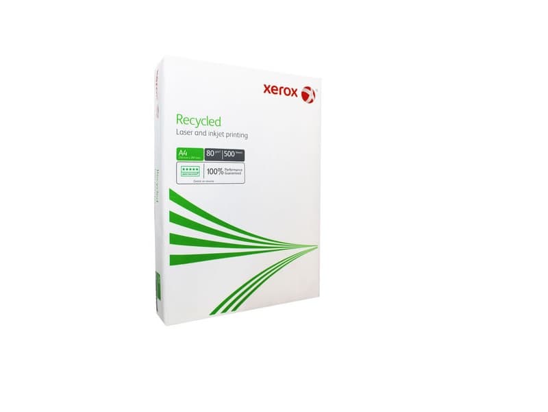 Xerox Recycled Paper A4, White datapapper
