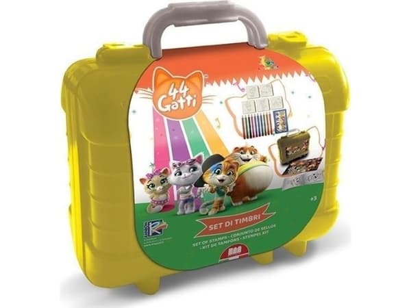 Dante Pieczątki Travel set 44 Koty 42986 Multiprint