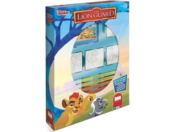 Multiprint Lion Guard, Children''s stamp set, 3 vuosi/vuosia, Myrkytön, Monivärinen