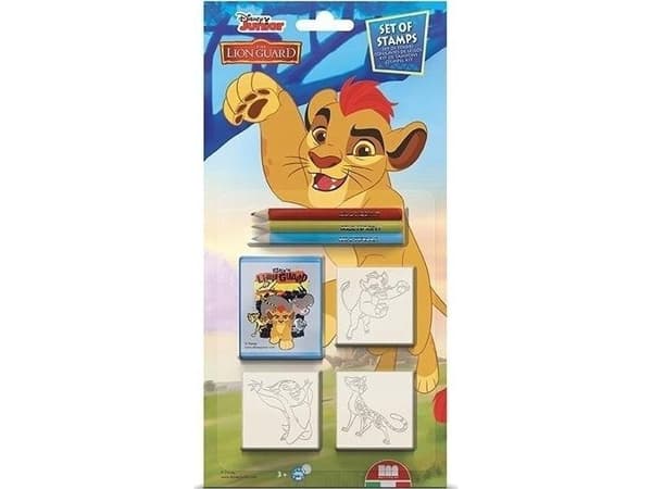 Dante Stamps blister 3pcs The Lion King 3946 Multiprint
