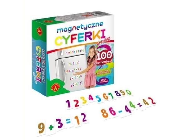 Magnetiske tall for kjøleskapet
