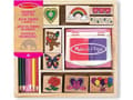Miniatyrbild 4 av 4: Melissa & Doug Friendship Stamp Set, Stämpelset för barn, 4 År, Giftfri, Multifärg