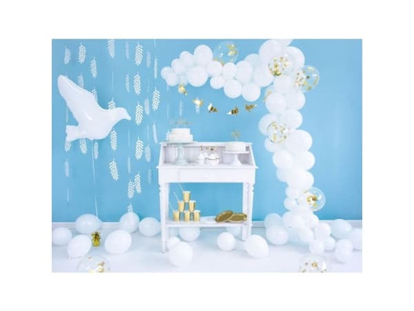 PartyDeco TPP58-019ME, Tallrik, Rund, papper, Guld, Monokromatiskt, 6 styck
