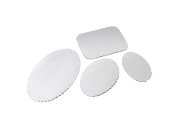 Papper med präglad maträtt 29x38cm rektangulär 500 st/pack - (500 st)