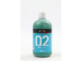 Akrylmaling A-Color 02 - mat, mørkegrøn, 500 ml