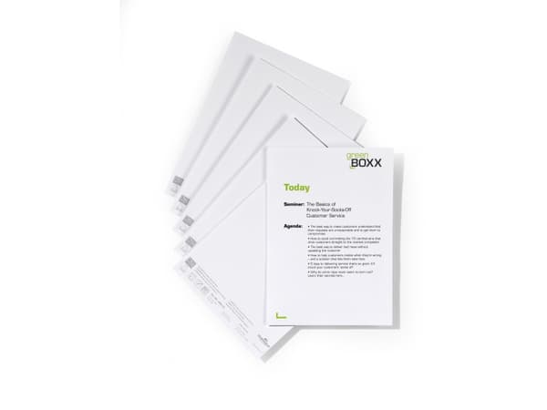 INFO SIGN -sisäkkeet 210x297mm (A4) - (10 kpl)