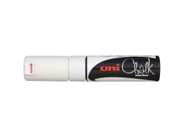Uni-Ball ChalkGlass 10.1.0389, Hvit, Meisel, 1 stykker