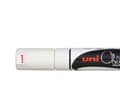 Miniatyrbilde 4 av 4: Uni-Ball ChalkGlass 10.1.0389, Hvit, Meisel, 1 stykker