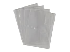 Hainenko 881200/1, Envelope folder, A4, Plast, Gjennomsiktig, Landskap/portrett, 10 stykker
