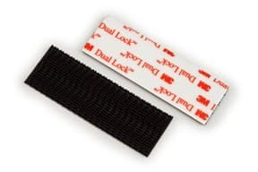 3M Extreme Fasteners 25mmx75mm sort (2x2 stk.)