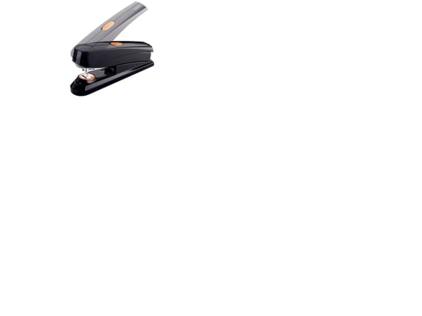 Novus B 8FC, 50 ark, Sort, 24/8 & 26/8, 6,5 cm, Trykk på knappen, 150 stifter