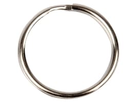 Nøglering, Ø 25 mm, metal, pakke a 100 stk.