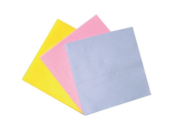 Universalklude, 38 x 38 cm, ass.farver, pakke a 100 stk