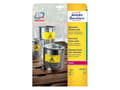 Miniatyrbild 3 av 5: Avery Zweckform L6128-20, Gul, Cirkel, A4, Polyester, Laser, -20 - 80 °C