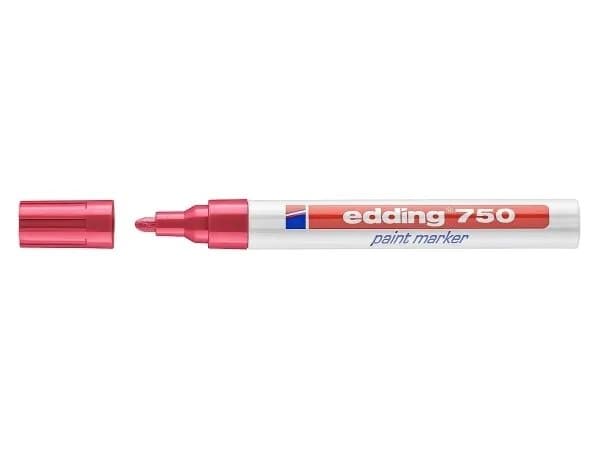 Paintmarker, Edding® 750 , 2-4 mm, rød