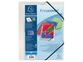Præsentationsmappe Exacompta Kreacover A4 transparent