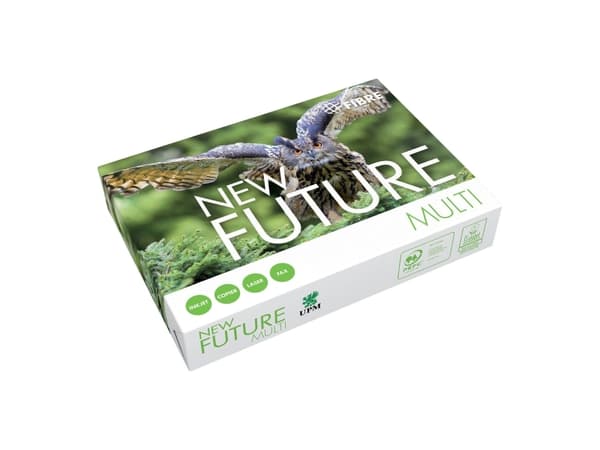 Multifunktionspapir, New Future Multi, A4, 80 g, pakke a 5 x 500 ark