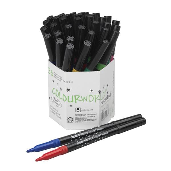 tuscher Colourworld, pakke a 36 stk.