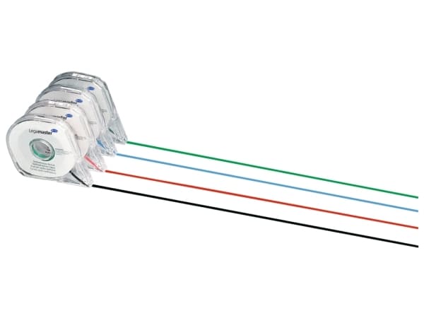 Legamaster 7-433202, 16 m, Punainen, Muovi, 2,5 mm, 1600 mm, 25 g