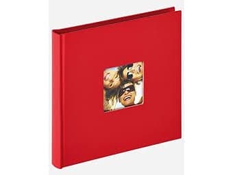 Walther Fun red 18x18 30 black Pages Buch FA199R