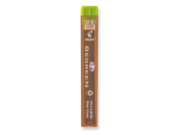 Stivere pilot begreen, grafitt, 0,5 mm, hb, koffert med 12 stk.