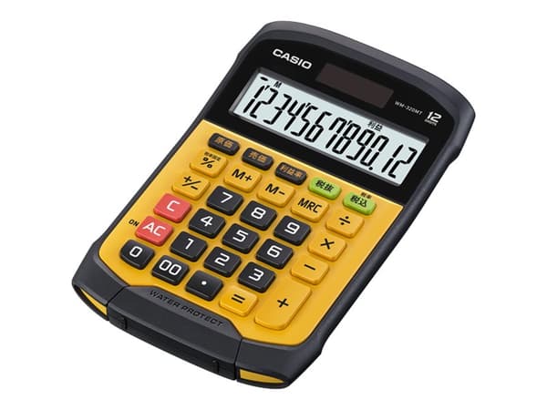 Casio WM-320MT - Skrivebordskalkulator - 12 sifre - solpanel, batteri