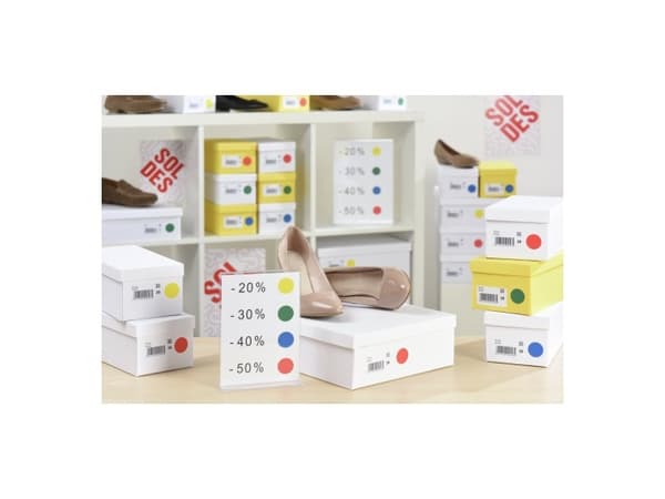 Avery PSA15J, Gult, Rund, Permanent, Papir, 1,5 cm, 168 stykker