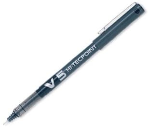 Rollerpen Pilot Hi-Tecpoint V5, sort 0,3 mm (stk.)