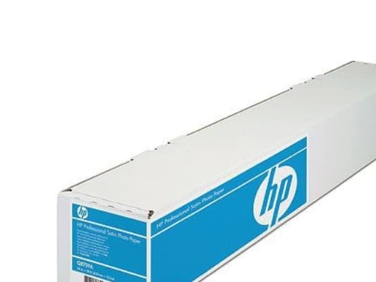 HP Professional Satin Photo Paper - Sateng - 11,4 mille - Rull (111,8 cm x 15,2 m) 1 rull(er) fotopapir - for DesignJet Z2100, Z3100 (44"), Z3100ps G
